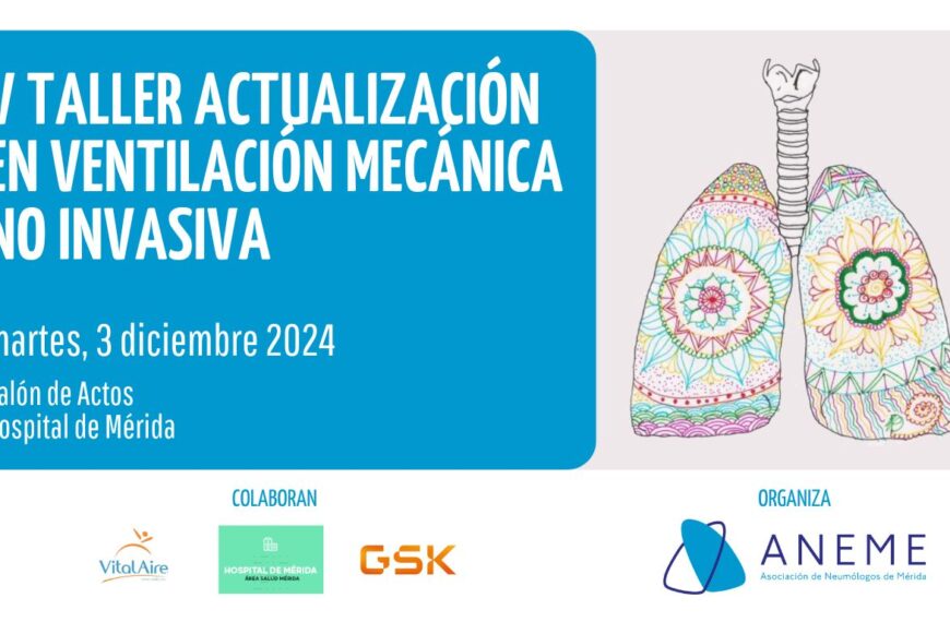 ANEME organiza el V Taller Actualización en Ventilación Mecánica No Invasiva