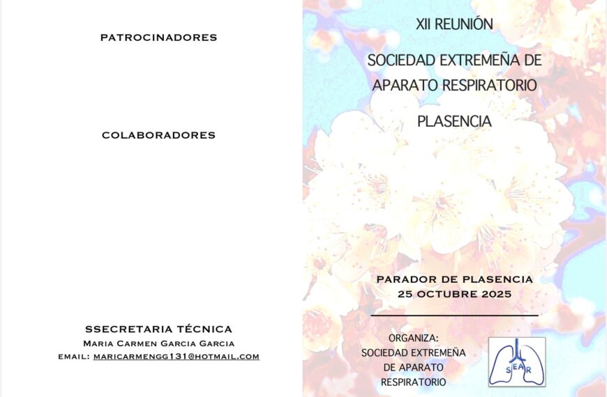 XII Reunión de la Sociedad Extremeña de Aparato Respiratorio